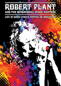 robert plant the sensational space shifters live at david lynchs festival of disruption dvd