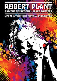 robert plant the sensational space shifters live at david lynchs festival of disruption dvd