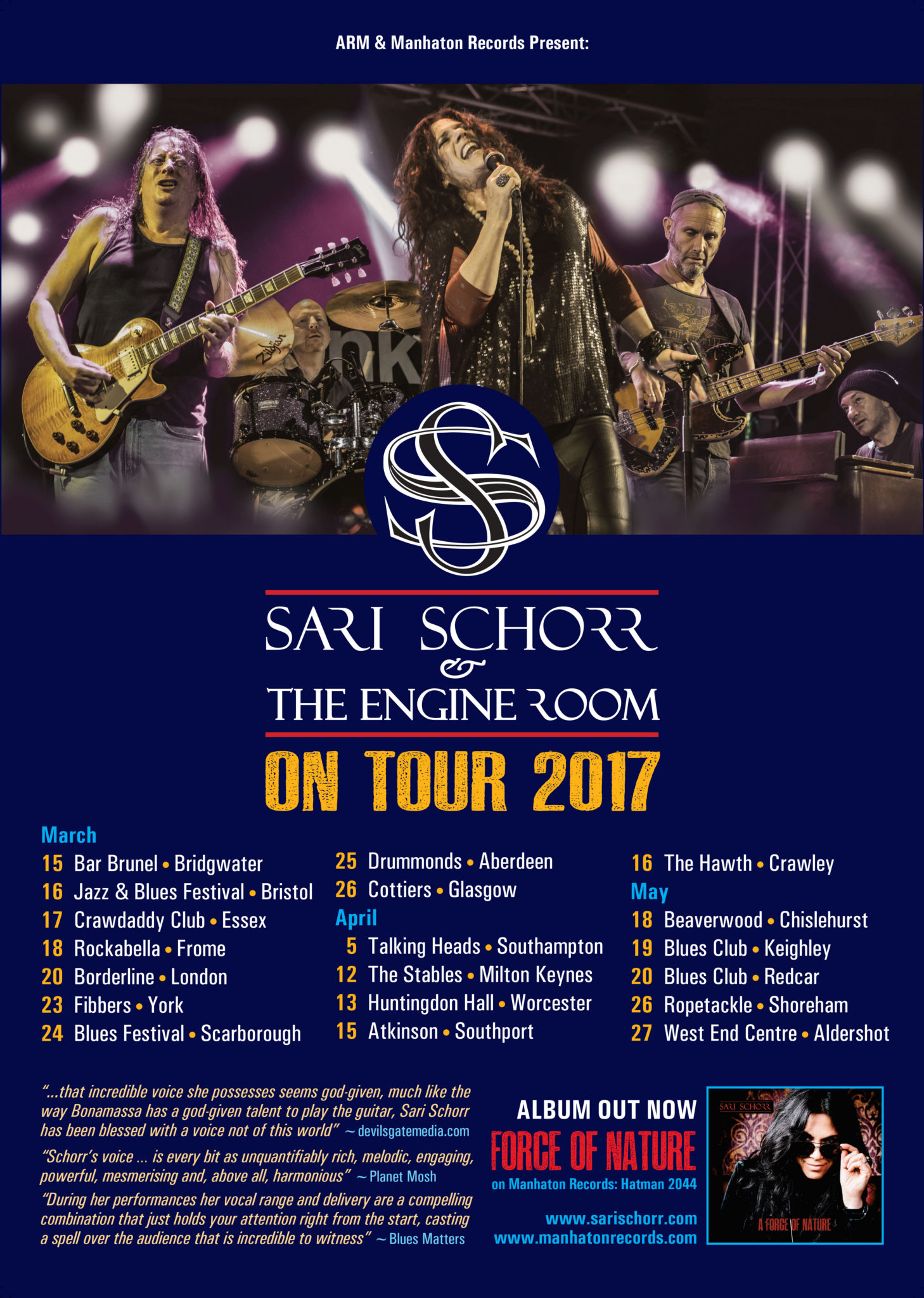 sarischorr tourposter