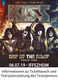 kiss Tickets