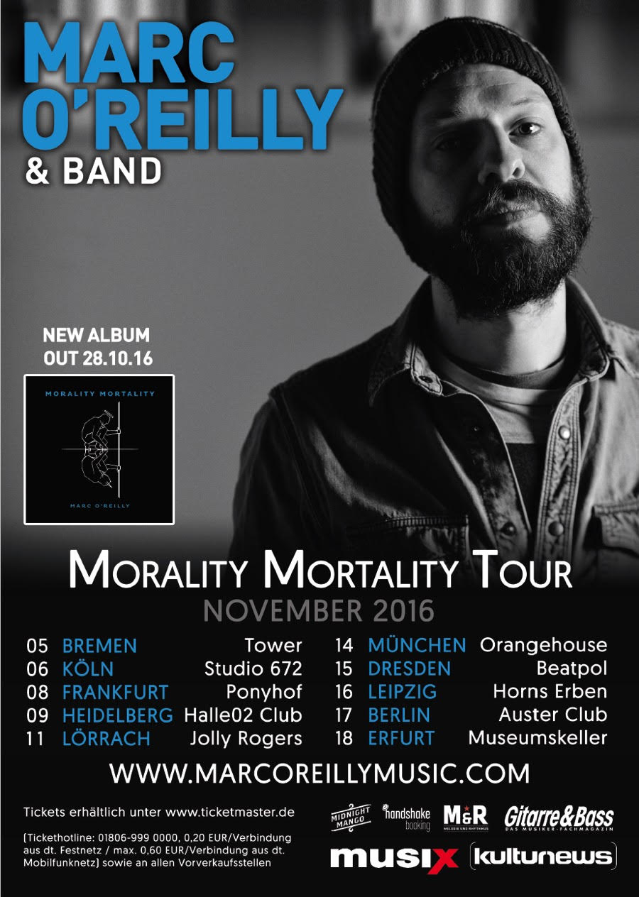 Marc O Reilly Tour