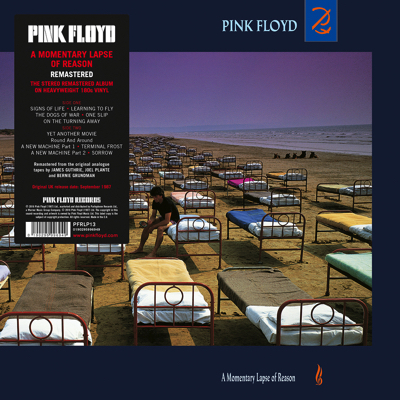 Pink Floyd A Momentary Lapse Of Reason Cover with Sticker px400