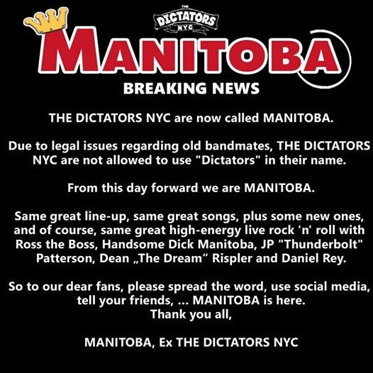 Manitoba Announcement