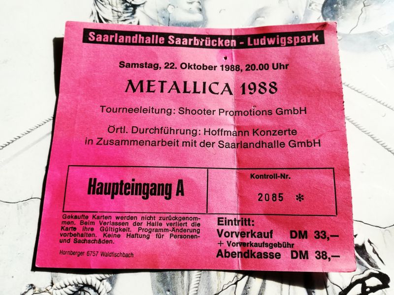 metallica ticket 1988 10 22 news800x600