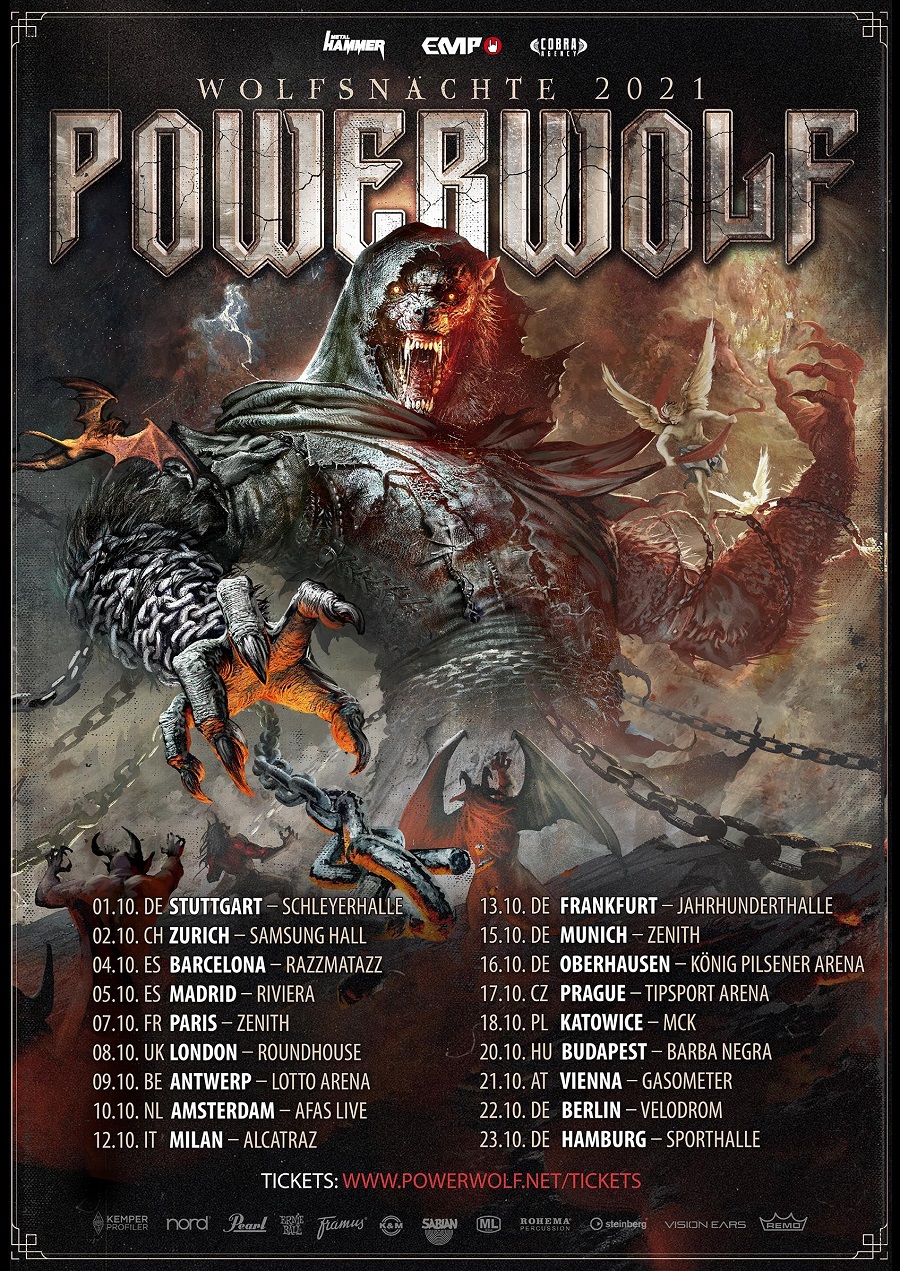 PowerwolfTourflyer