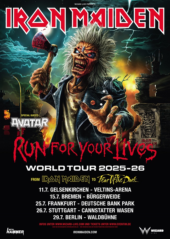 IronMaiden2025 Poster Sammler fin FA