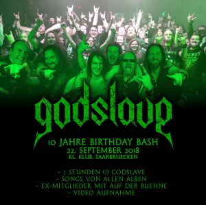 godslave partyflyer