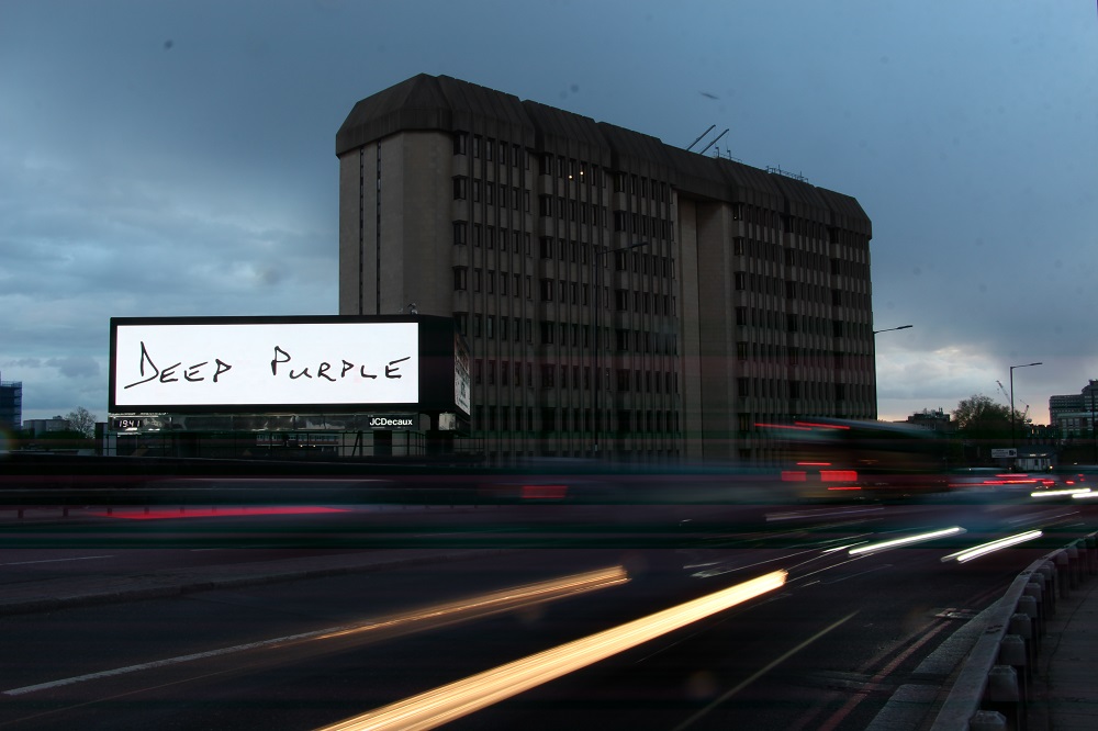 Deep Purple New Album Projections London 1